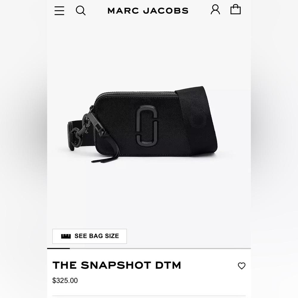 Marc Jacobs The Snapchat DTM